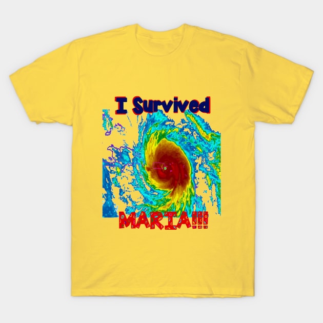 Puerto Rico I Survived Hurricane MARIA!!!* by Orikall T-Shirt by Orikall